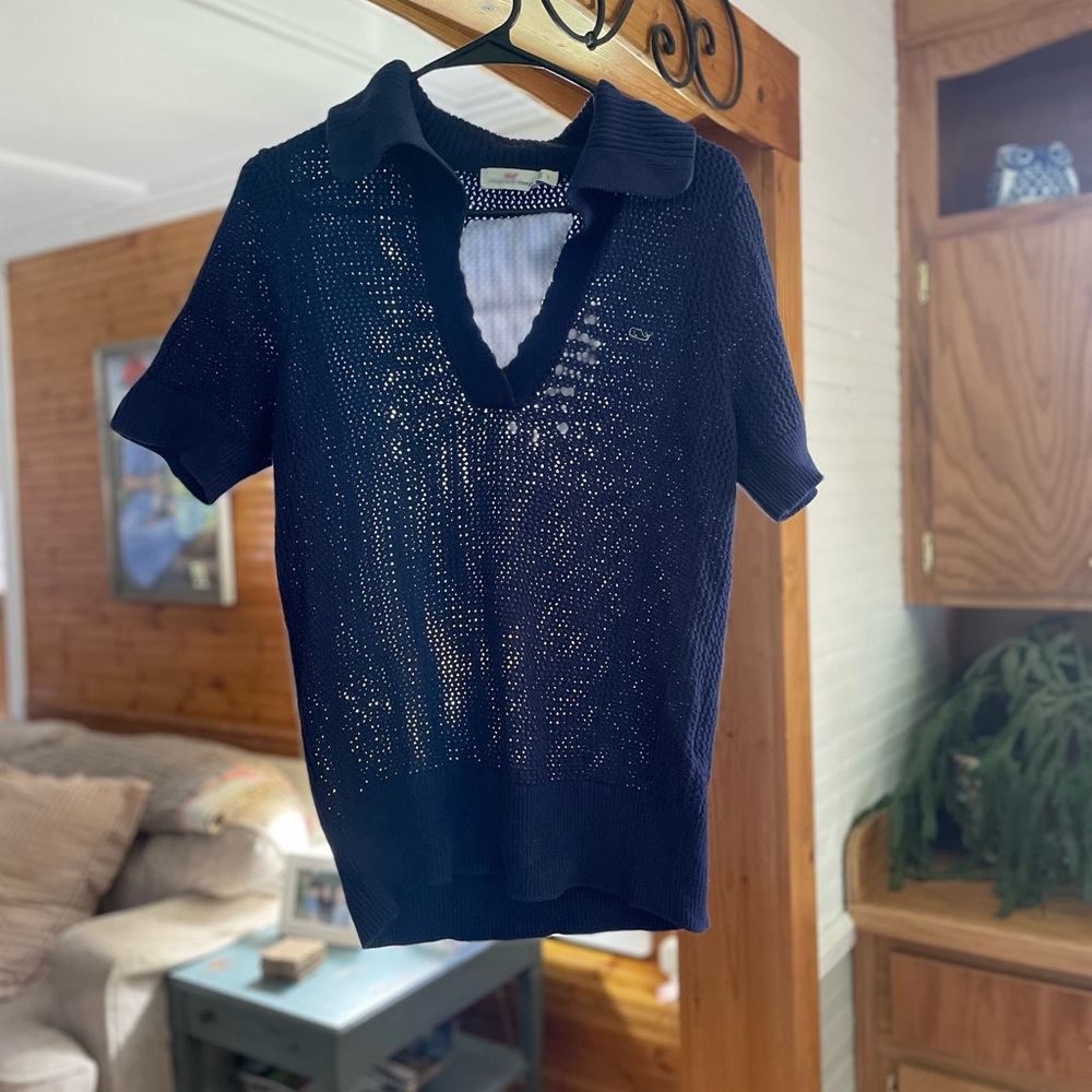 Vineyard vines navy Knit Sweater